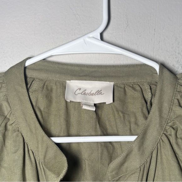 CLEOBELLA organic cotton belted utility bohemian jumpsuit size S - Picture 5 of 8